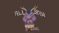 yep-that-tasted-purple:  LoL: Alistar by =scriptKittie