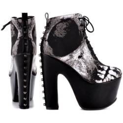 thedarkculture:  Iron Fist Loose Tooth Bootie - Black ❤ liked