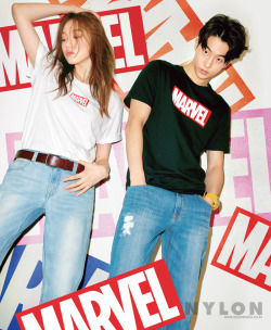 ygfamilyy:  LEE SUNG KYUNG & NAM JOO HYUK for NYLON (April)