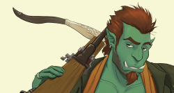 kupo-klein:  Another one for the orc gang!Suagar is the marksman