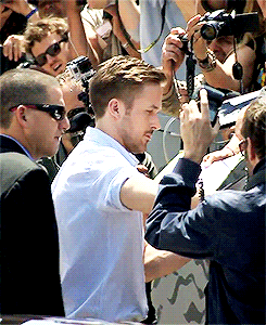 theworldofcinema:  Ryan Gosling arriving at the 67th Cannes Film