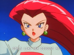 deadgrlwalking:Jessie tellin it like it is  Jessie/Musashi don’t