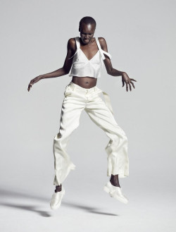 fashion–victime:  Alek Wek by Andreas Öhlund and Maria Therese