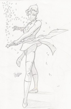 empty-b:  Pearl sketch; to be inked and coloured when I have