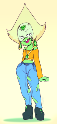 puuzu:  “Why, yes! I did get taller~” Have a quick peridot