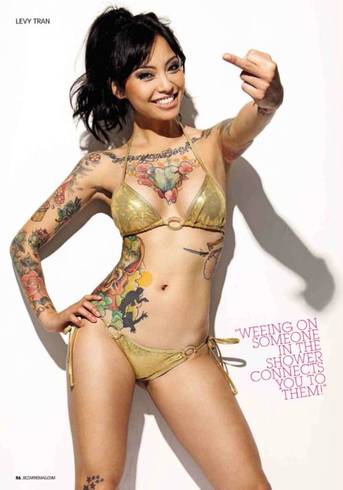 LEVY TRAN (USA) Photos by Bizarre Magazine.My links(follow me): Bizarre Magazine / Asian Girls / Tattoo / All girls .