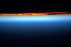 canadian-space-agency:  Day 152. Sunrise has a way of showing