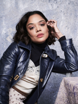 celebsofcolor:Tessa Thompson poses for a portrait at Deadline