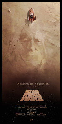 geeksngamers:  Tatooine | Star Wars Movie Poster — By Andy