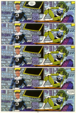 coolpages:  The Sensational She-Hulk (Marvel Graphic Novel #18 - Marvel Comics - 1985) Writer: John ByrneIllustrators: John Byrne (Pencils) &amp; Kim DeMulder (Inks)