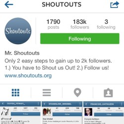 Shoutout #followers #getfollowers #follow4follow