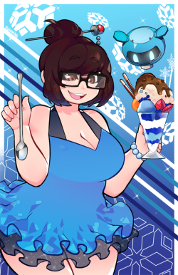 saane:  Mei and Snowball~ This will be one of the prints I’ll