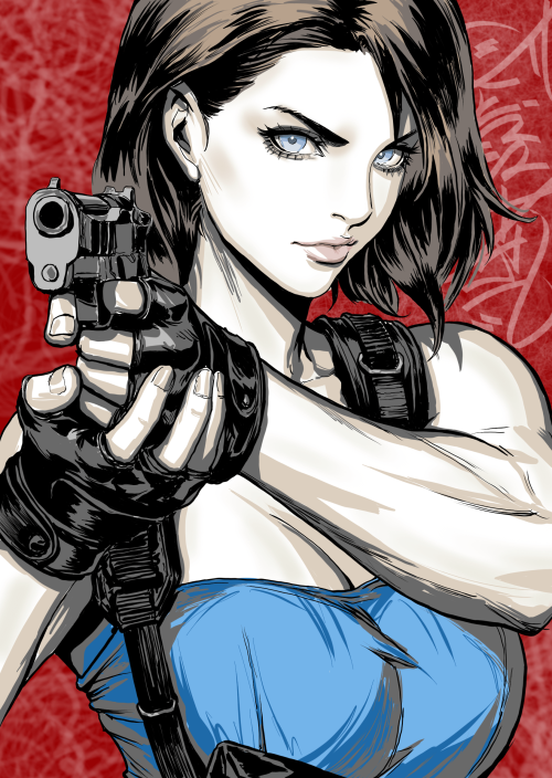 thegamefreaks:  Resident Evil 3 - Jill ValentineArt by Юрий