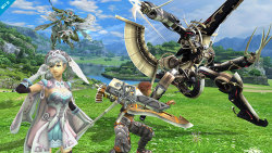 iheartnintendomucho:  Smash Bros. Daily Screen: Xenoblade Trophies [❤]