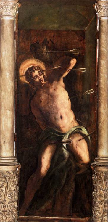designedfordesire:  Saintt Sebastian (1581), Tintoretto (1518-1594)artist-tintoretto