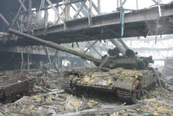 rojsebastien:  Pictures from Donetsk airport today (Jan 22,