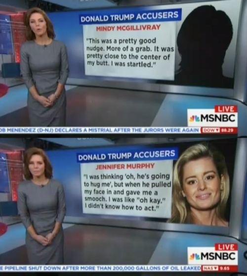 mediamattersforamerica: A must-watch: MSNBC’s Stephanie Ruhle reminds everyone of the known sexual assault accusations against Donald Trump, one by one, in detail.  At least Al Franken apologized…