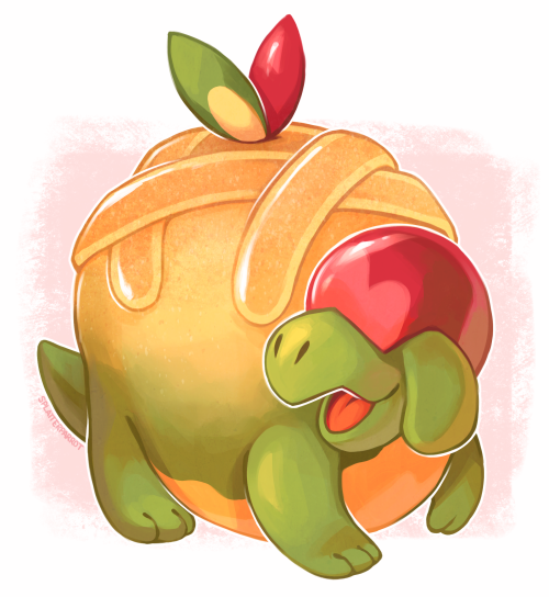 splatterparrot: Appletun fanart! Love this little guy! <3