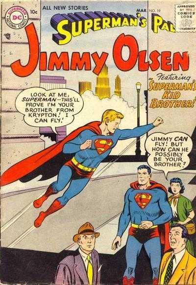 Jimmy Olsen He is my fave superhero character purely for the amount of TF shenanigans he seems to end up in! Just a few comic covers I had saved on my hardrive