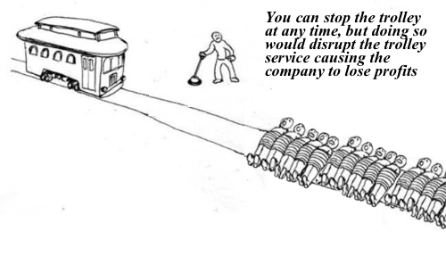 theconcealedweapon: Republican Trolley Dilemma