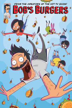 behindbobsburgers:  Check out the cover for Bob’s Burgers Comic