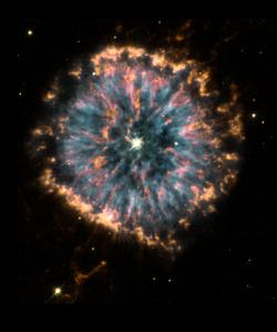 humanoidhistory:  The spooky, glowing eye of NGC 6751, observed