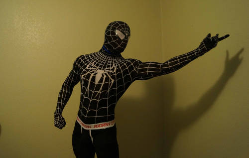 andrewchristian:  Andrew Christian Famous Fan Spider-Man from New York City. Now we finally know what homeboy has been sporting underneath all of that spandex… Get your gear at http://www.andrewchristian.com Submit your Famous Fan photos to http://www.and