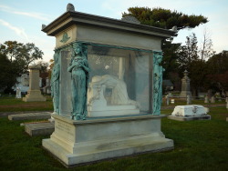 deformutilated:  The “Weeping Woman in St. Mary’s Cemetery