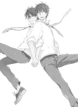 a-riisa:  Transparent MakoHaru for your MakoHaru needs 