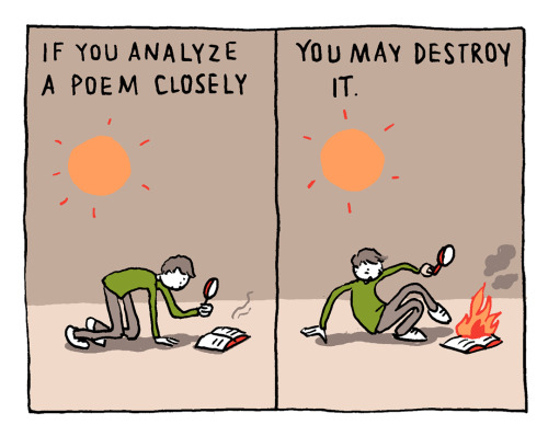 incidentalcomics:  Understanding Poetry (after Mark Strand)This