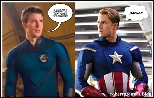 Captain America or Human Torch? Follow: http://imrockhard4u.tumblr.com