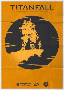 pixalry:  Titanfall Posters - Created by Ari Martinez