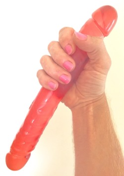 sohard69pink:  Pink power!  Ask not what your dildo can do for