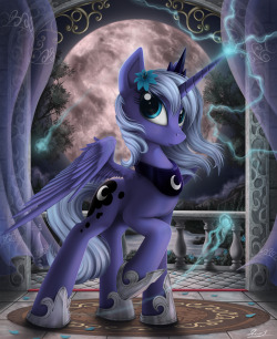 theponyartcollection:  just Luna by *Yakovlev-vad