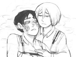 geolu:  what if i just draw the armin scenes the anime cut out