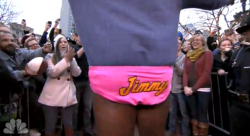 latenightjimmy:  It’s National Underwear Day! And to celebrate,