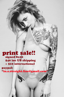 PRINT SALE :)