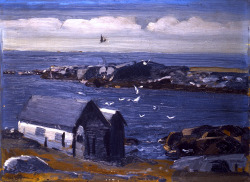 bofransson:  George Bellows - The Gulls, Monhegan 