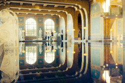 lizsierra:  :::Roman Pool Reflection::: Hearst Castle is a thing