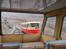 nitramar:  Hyangdobong funicular train, from the series “North