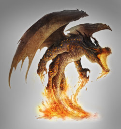 morningwinds:  Magma Dragon unleashed by JasonEngle     