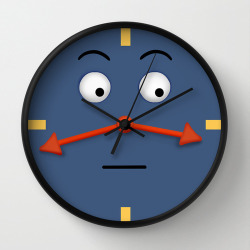 epicteapot:  Since Society6 makes clocks now I thought this was