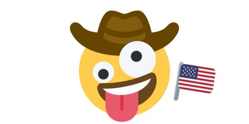 emoji-mashup-bot:  🤪 crazy + 🤠 cowboy + 🇺🇸 flag-united-states