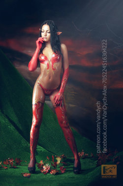 hotcosplaychicks: Blood Elf erocosplay by Vandych100   More Hot