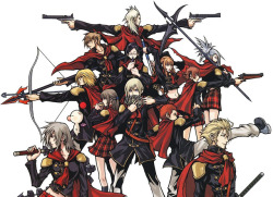 ClassÂ 0 from “Final Fantasy: Type-0 Reishiki”.