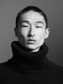 koreanmodel:  Kim Sang Woo by George Harvey for Models.com