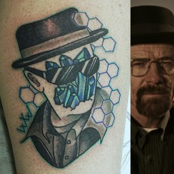 mothers-ruin:  Yo mr white! Done today on my good friend sian!
