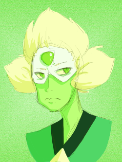 pepperree:  IDK, Peridot in my style I spose?  space dorito lady
