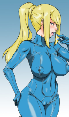 cavalier-renegade:  Samus from the doujin Super Smash Sex, which