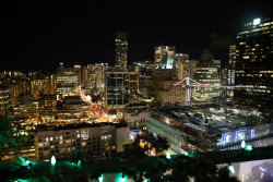 ohmyvancouver:  Vancouver Night Skyline (by vancityhotshots)